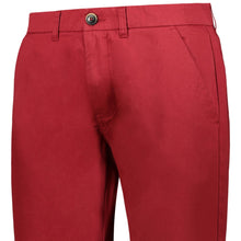 Load image into Gallery viewer, Bermuda tinta unita gabardina rosso