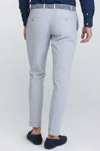 Load image into Gallery viewer, Pantalone millerighe blu