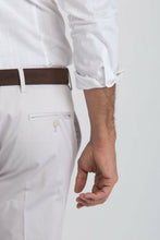 Load image into Gallery viewer, Pantalone gabardina gesso