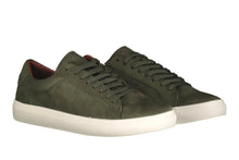 Load image into Gallery viewer, Scarpa sneaker pelle scamosciata verde
