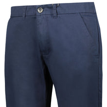 Load image into Gallery viewer, Bermuda tinta unita gabardina navy
