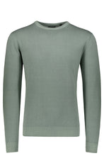 Load image into Gallery viewer, Maglia delavè girocollo verde chiaro
