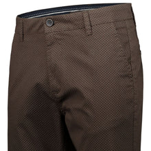 Load image into Gallery viewer, Bermuda chino stampato marrone
