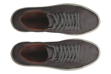 Load image into Gallery viewer, Scarpa sneaker pelle scamosciata grigia
