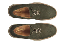 Load image into Gallery viewer, Scarpa duilio scamosciata verde
