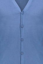 Load image into Gallery viewer, Cardigan basic azzurro
