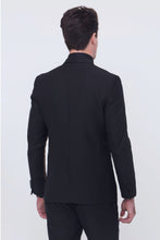 Load image into Gallery viewer, Abito smoking petto a lancia nero

