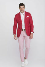 Load image into Gallery viewer, Pantalone millerighe rosso
