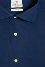 Load image into Gallery viewer, Camicia in lino blu

