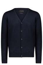 Load image into Gallery viewer, Cardigan basic blu
