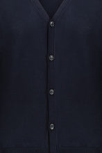 Load image into Gallery viewer, Cardigan basic blu
