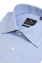 Load image into Gallery viewer, Camicia piquet celeste slim
