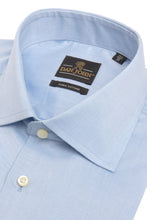 Load image into Gallery viewer, Camicia unita twill celeste slim
