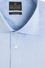 Load image into Gallery viewer, Camicia unita twill celeste slim
