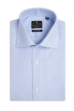 Load image into Gallery viewer, Camicia "la Picoco" operata celeste slim
