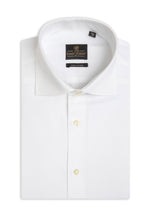 Load image into Gallery viewer, Camicia unita twill bianca slim
