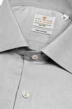 Load image into Gallery viewer, Camicia oxford grigia regular
