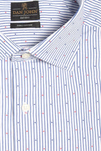 Load image into Gallery viewer, Camicia bacchettata e jacquard slim
