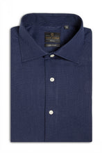 Load image into Gallery viewer, Camicia operata puntinata slim
