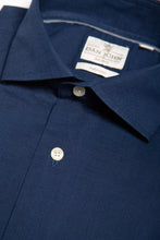 Load image into Gallery viewer, Camicia in lino blu
