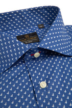 Load image into Gallery viewer, Camicia fantasia paperelle stretch
