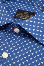 Load image into Gallery viewer, Camicia fantasia paperelle stretch
