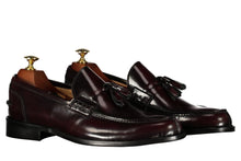 Load image into Gallery viewer, Mocassino college con nappina bordeaux
