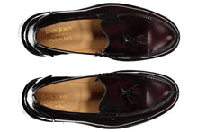 Load image into Gallery viewer, Mocassino college con nappina bordeaux
