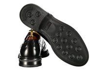 Load image into Gallery viewer, Scarpe Duilio in pelle nera
