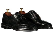 Load image into Gallery viewer, Scarpe Duilio in pelle nera
