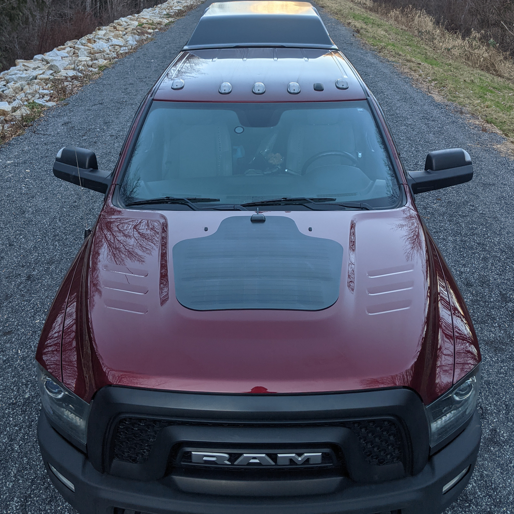 4th Gen Ram HD (2010-2018) VSS System™ 65 Watt Hood Solar Panel (single)