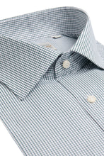 Load image into Gallery viewer, Camicia a quadretti verde regular
