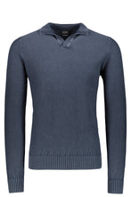 Load image into Gallery viewer, Maglia lupetto aperto navy
