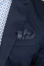Load image into Gallery viewer, Giacca tinta unita gabardina navy

