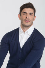 Load image into Gallery viewer, Cardigan basic navy
