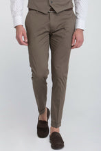 Load image into Gallery viewer, Pantalone gabardina tortora
