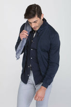 Load image into Gallery viewer, Barracuda in cotone lavato navy
