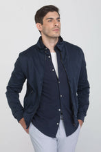 Load image into Gallery viewer, Barracuda in cotone lavato navy
