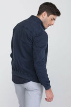 Load image into Gallery viewer, Barracuda in cotone lavato navy
