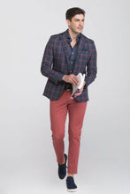 Load image into Gallery viewer, Giacca quadro tartan
