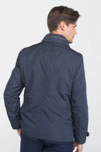 Load image into Gallery viewer, Giubbotto frontal pocket 3/4 navy
