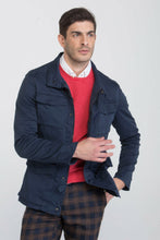 Load image into Gallery viewer, Field jacket sahariana navy
